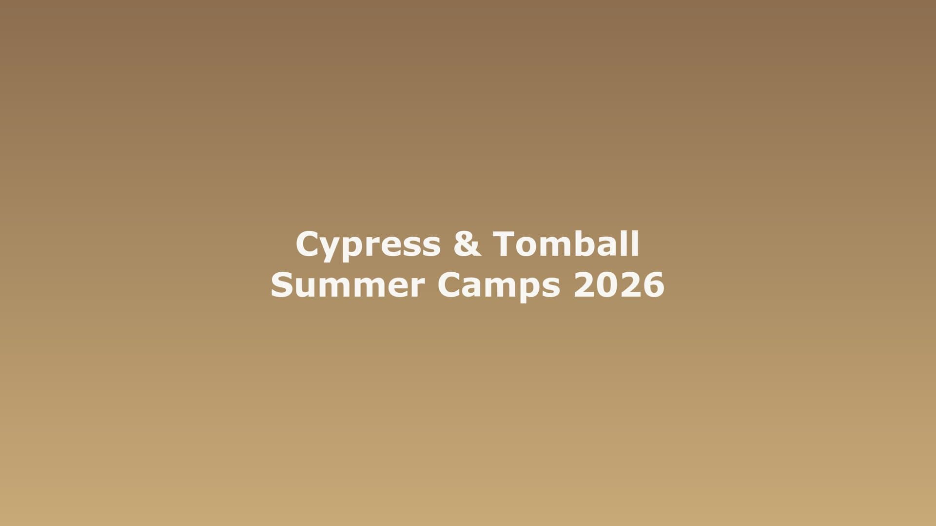 A large suburban high school football stadium surrounded by practice fields in the Cypress, Texas area